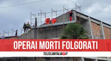 operai morti folgorati