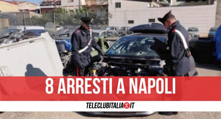 banda furti d'auto napoli