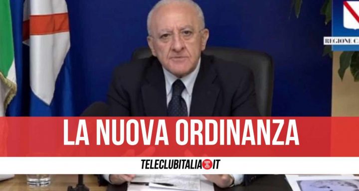 nuova ordinanza de luca