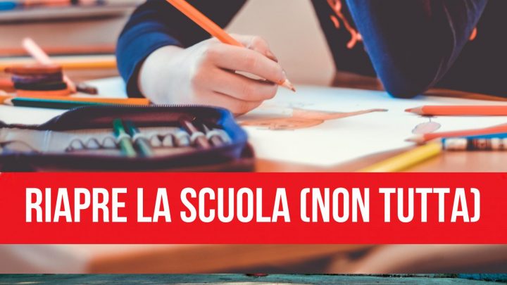 riapertura scuola campania