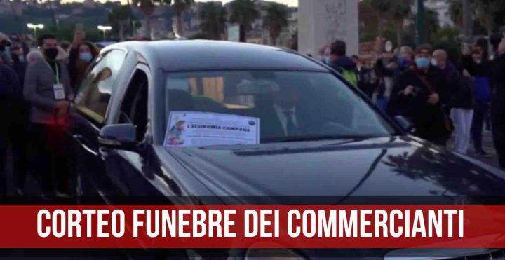 corteo funebre commercianti napoli