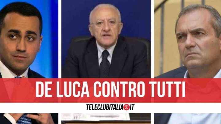 de luca de magistris di maio imbecille