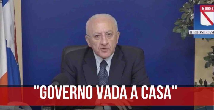 de luca governo