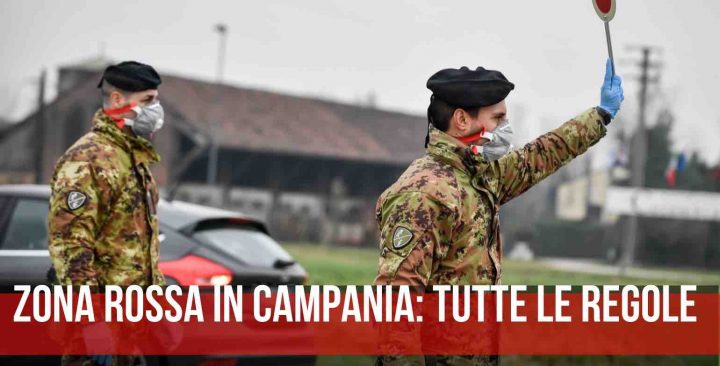 zona rossa campania regole