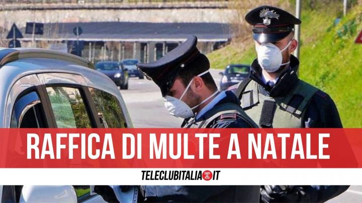 Napoli controlli multe natale