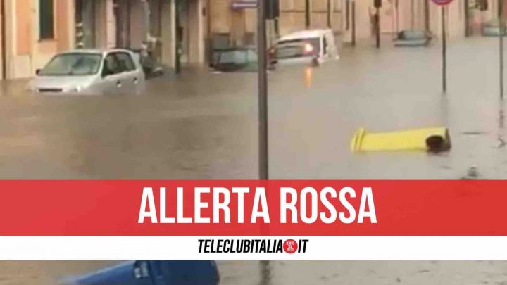 allerta meteo rossa salerno