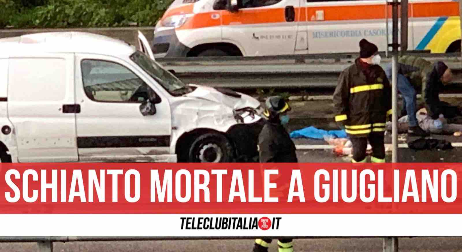 incidente mortale circumvallazione giugliano