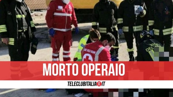 morto operaio Frattamaggiore