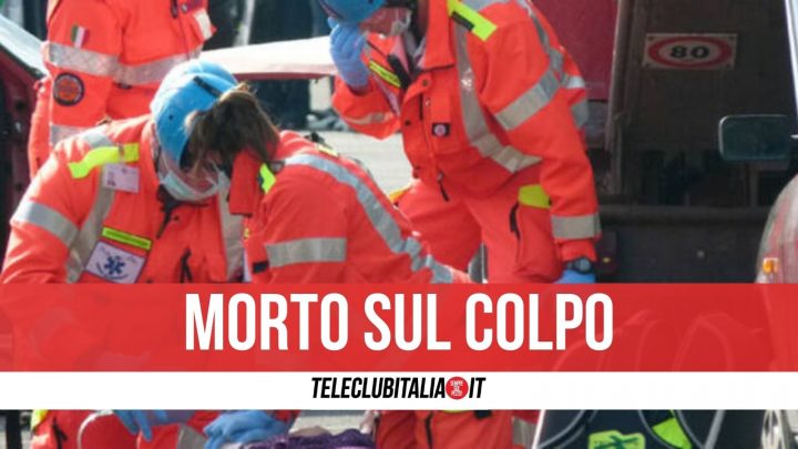 poggiomarino incidente morto