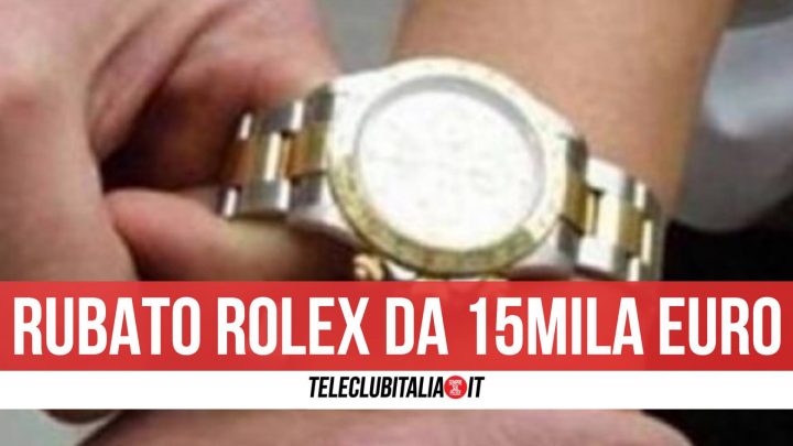 rapina rolex napoli