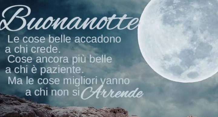 frasi immagini buonanotte