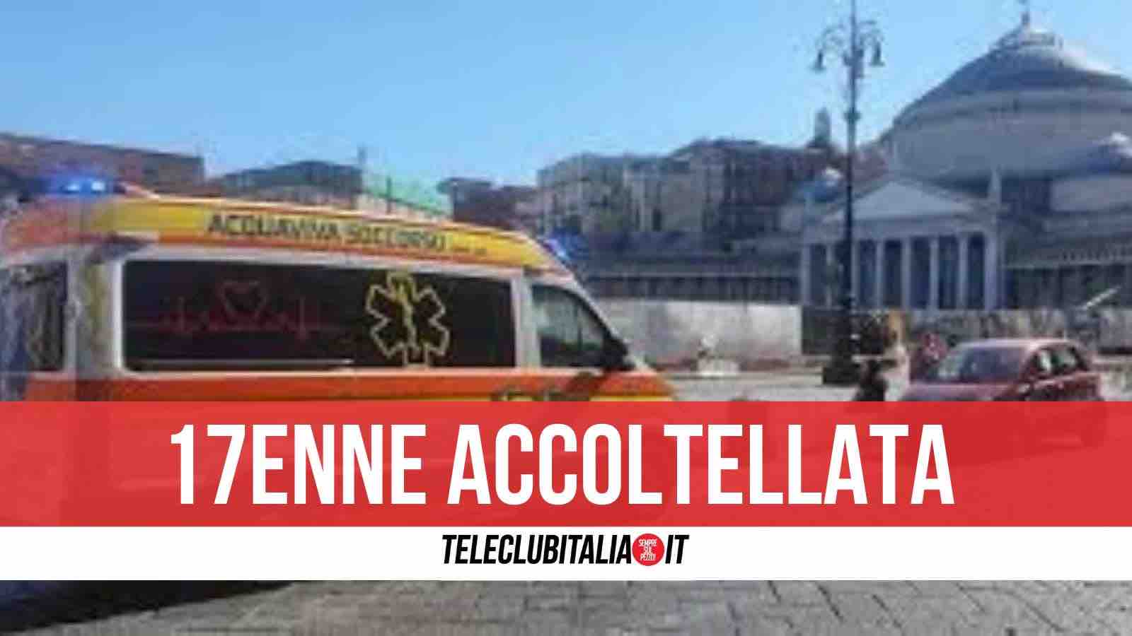 napoli ragazza accoltellata ok