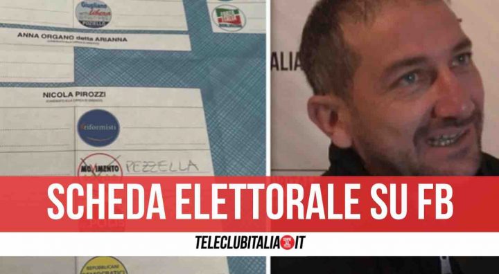 pezzella giugliano scheda elettorale