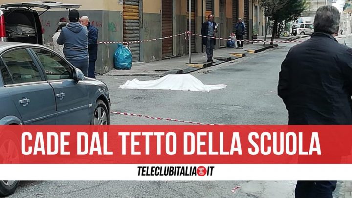 ravenna morto caduto tetto scuola