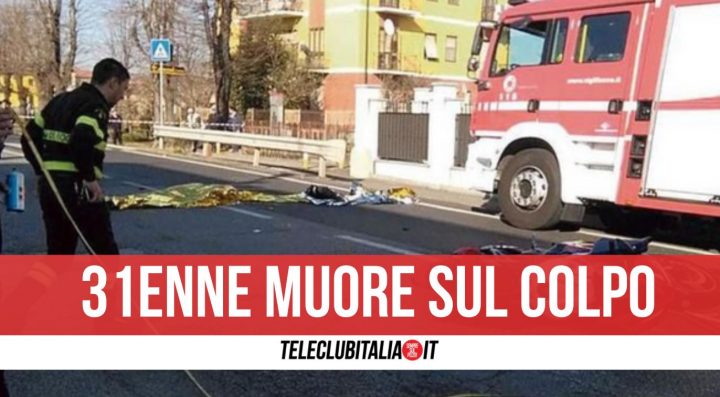 incidente ercolano morto 31enne