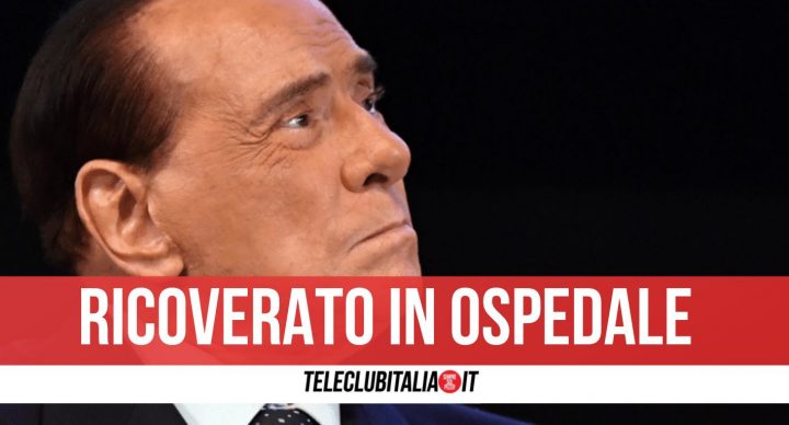 berlusconi caduto ospedale