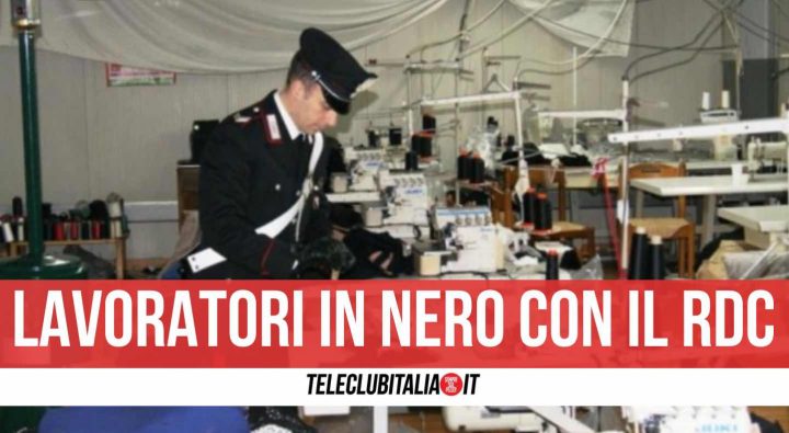 sant'antimo lavoro nero carabinieri