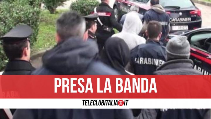 arrestati francolise furto in casa