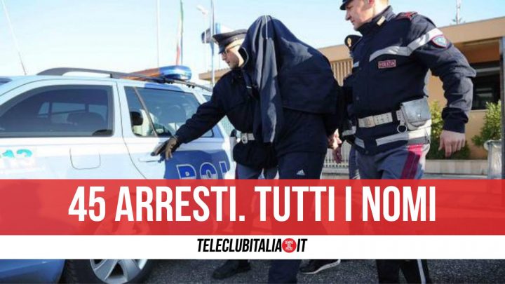 arresti salerno droga nomi