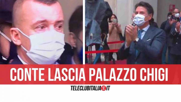 conte lascia palazzo chigi