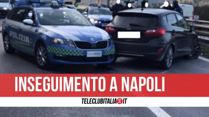 gianturco napoli ladro arrestato sperona polizia