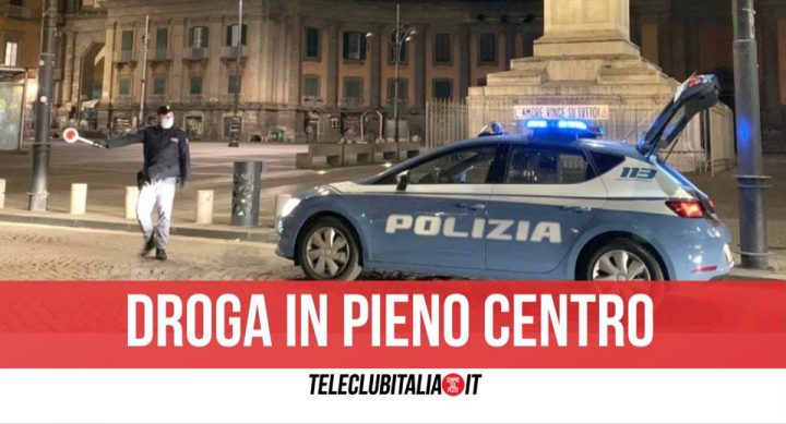 piazza dante droga arresto spaccio