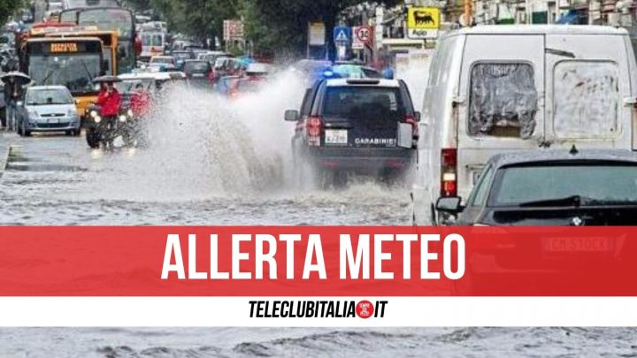 campania allerta meteo