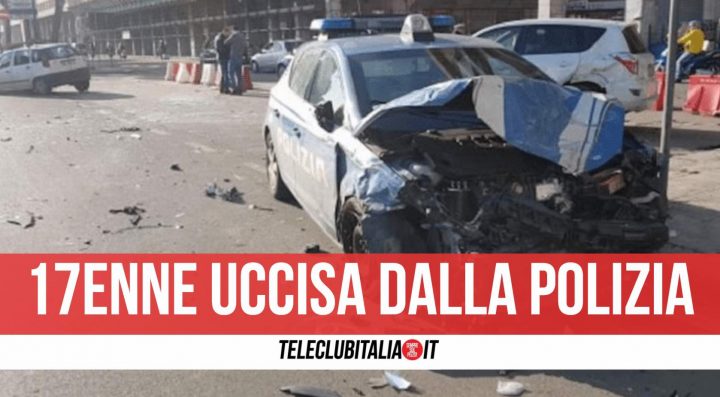 inseguimento polizia morta 17enne