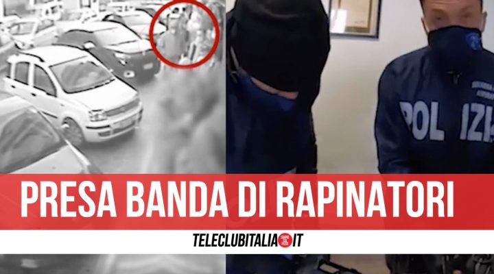 rapina melito arresti