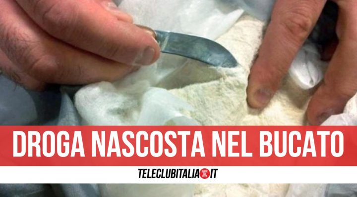 napoli cocaina bucato