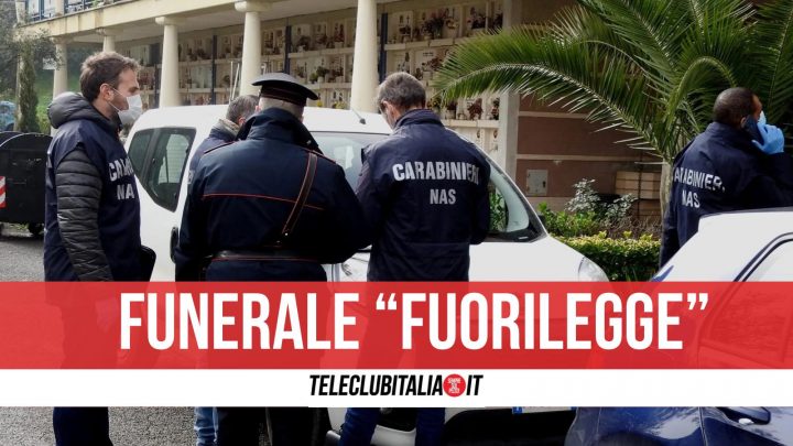 carabinieri funerale scafati covid