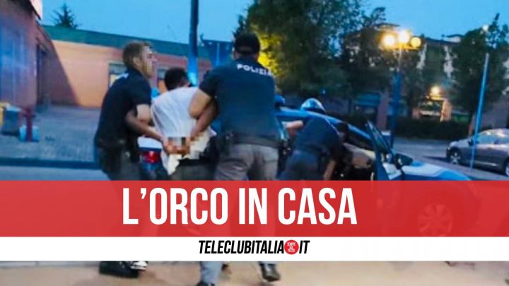 frosinone arrestato pedofilo orco abusa figlia vicino