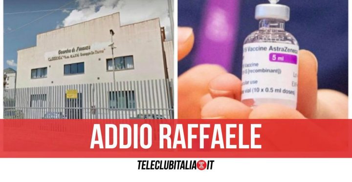 morto raffaele tramontano maresciallo formia vaccino astrazeneca