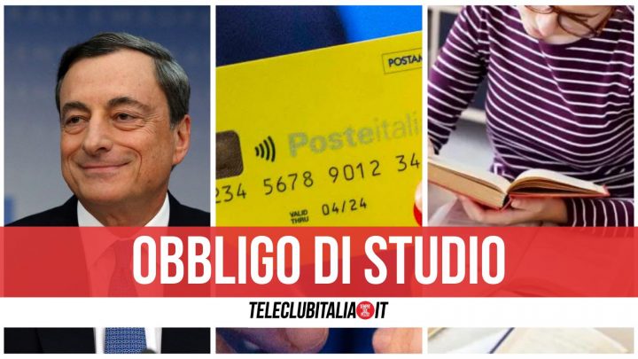 reddito di cittadinanza obbligo studio formazione