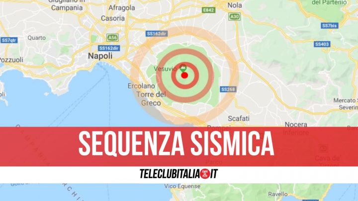 scosse terremoto vesuvio notte 10 marzo