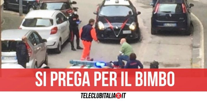 via de curtis bimbo precipitato casalnuovo