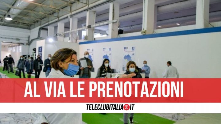 volontari protezione civile vaccini prenotazioni campania