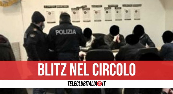 circolo abusivo napoli polizia