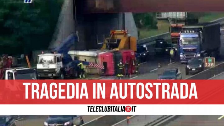 incidente a4 oggi 8 aprile morto