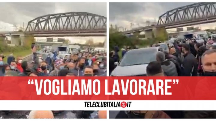 protesta ambulanti autostrada caserta napoli