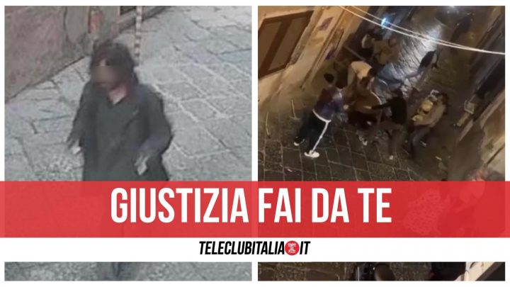 quartieri spagnoli napoli pestaggio ladro