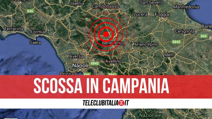 terremoto san lupo campania 8 aprile