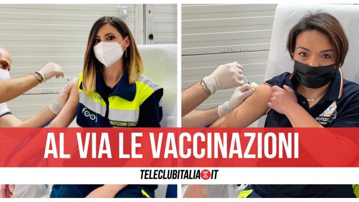 vaccinazioni protezione civile parete