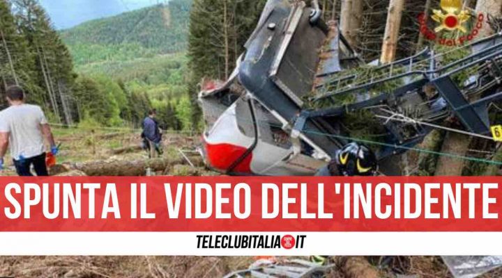 strage funiva video