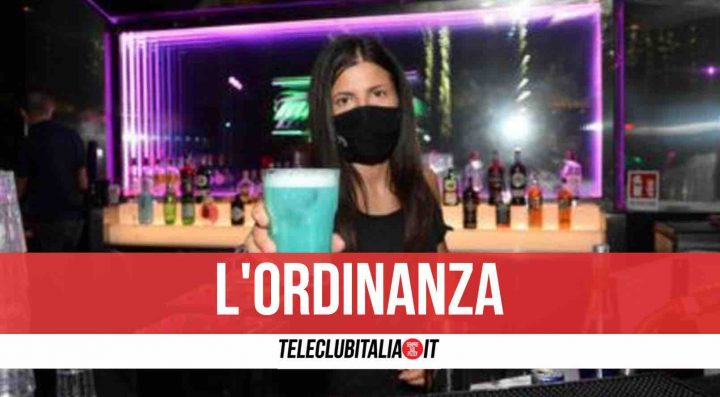 discoteche aperte zona bianca ordinanza