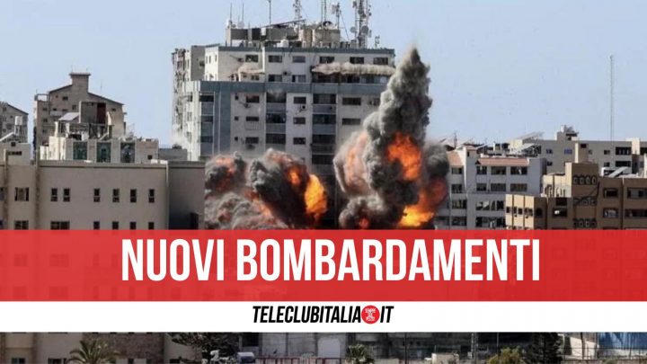 bombardamenti gaza distrutta torre al jara