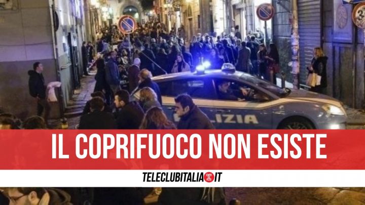 coprifuoco napoli campania violato