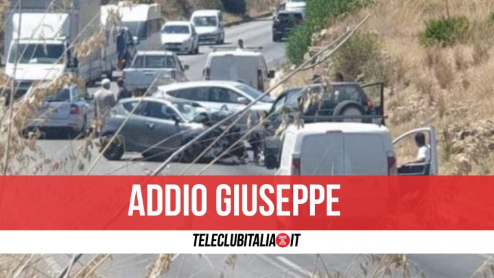 giuseppe d'angelo morto incidente castellammare del golfo