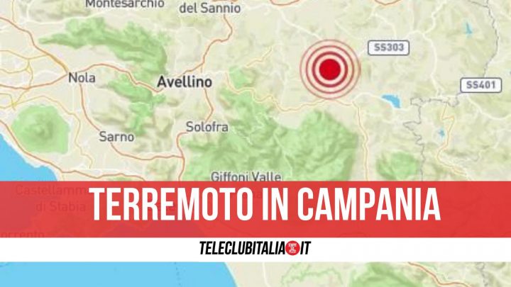 scossa terremoto 15 maggio sant'angelo dei lombardi