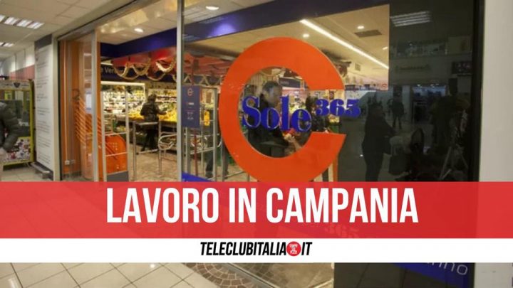 sole 365 assunzioni lavoro campania